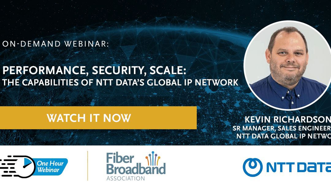 Performance, Security, Scale: The Capabilities of NTT DATA’s Global IP Network